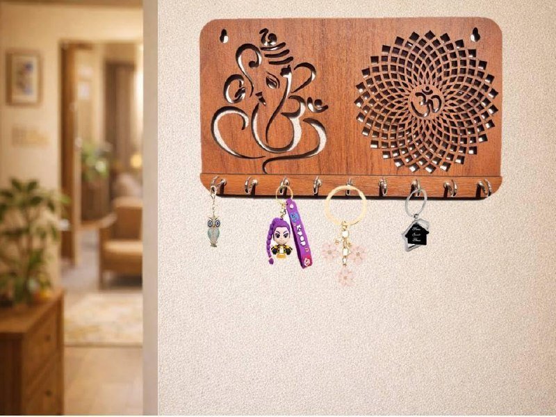 Ganesha Chakra Key Holder For Home Decor Item