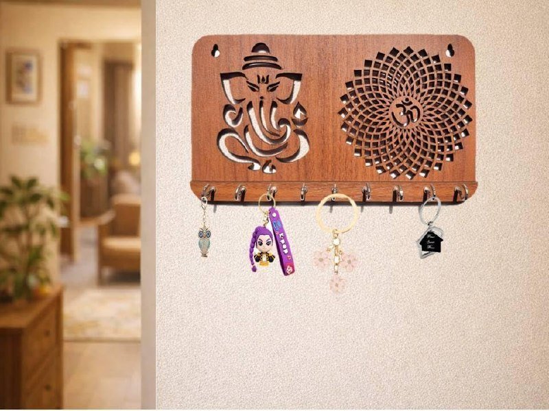 Ganesha Om Chakra Key Holder For Home Decor Items 160