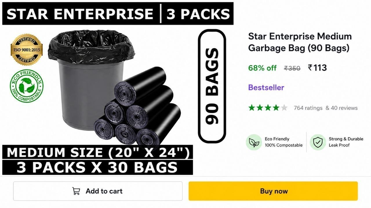 Garbage Bag (90 Bags) 113