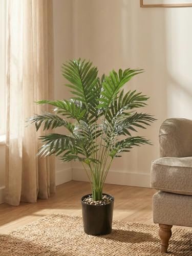 Garden Hub Natural 18 Leaves Areca Palm Ornam