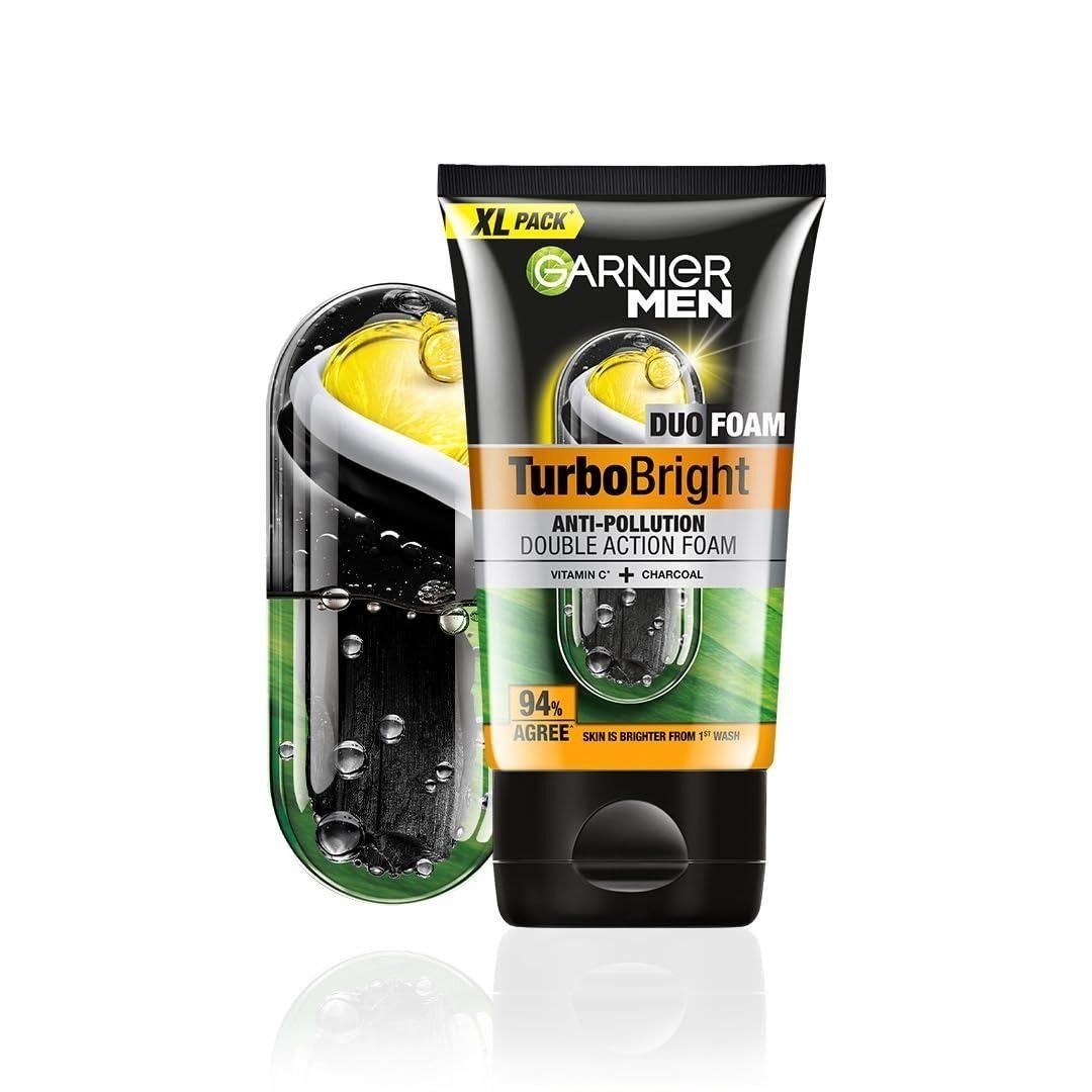 Garnier Men Face Wash Brightening Anti-pollut