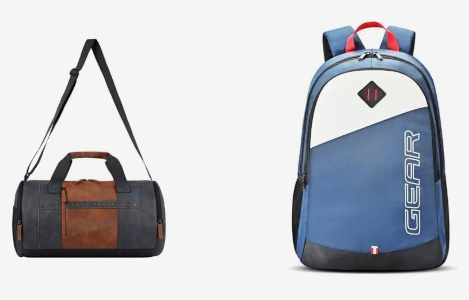 Gear 9 Large Water Resistant Duffle Bag 14cm Blue 