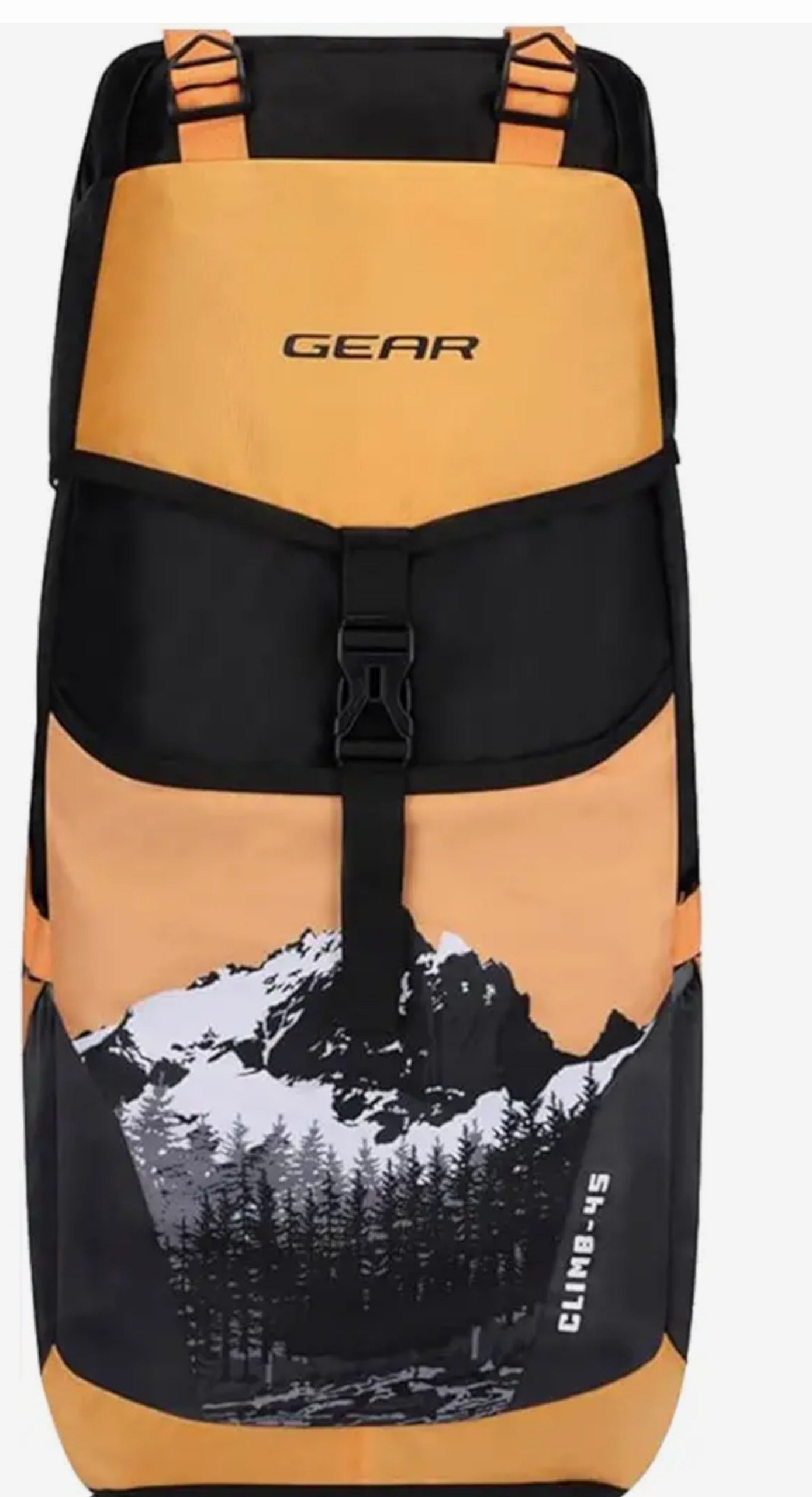 Gear Climb 45l Extra Large Water Resistant Rucksac