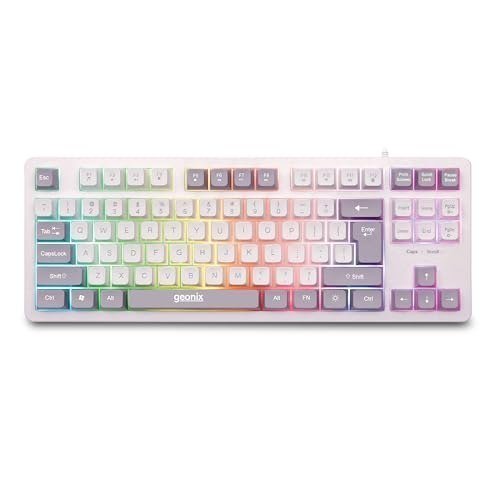 Geonix Vintage Kb4 Retro Style Chiclet Style Keybo