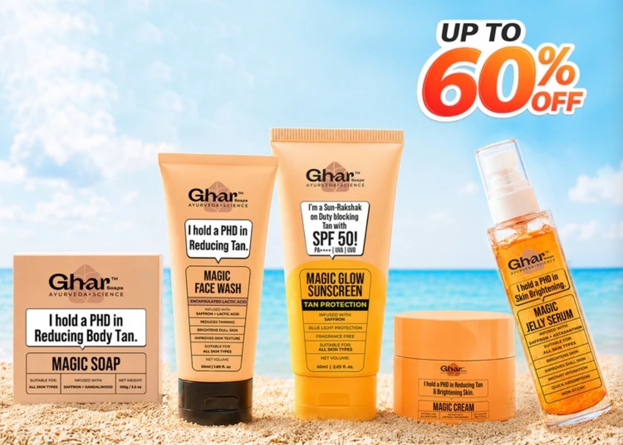 Ghar Soaps 70 Buy 2 Products Get 1 Freebie Buy 3 P