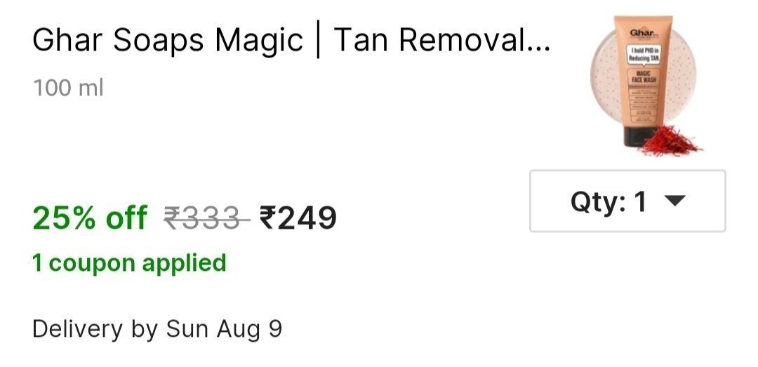 Ghar Soaps Magic Face Wash (100 Ml) 249