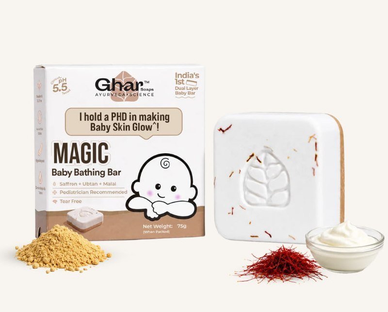 Gharshoap Magic Baby Bar Indias 1st Dual-laye