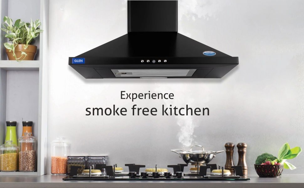Glen Hood Aqua Ss Kitchen Chimney 60cm 5329gl