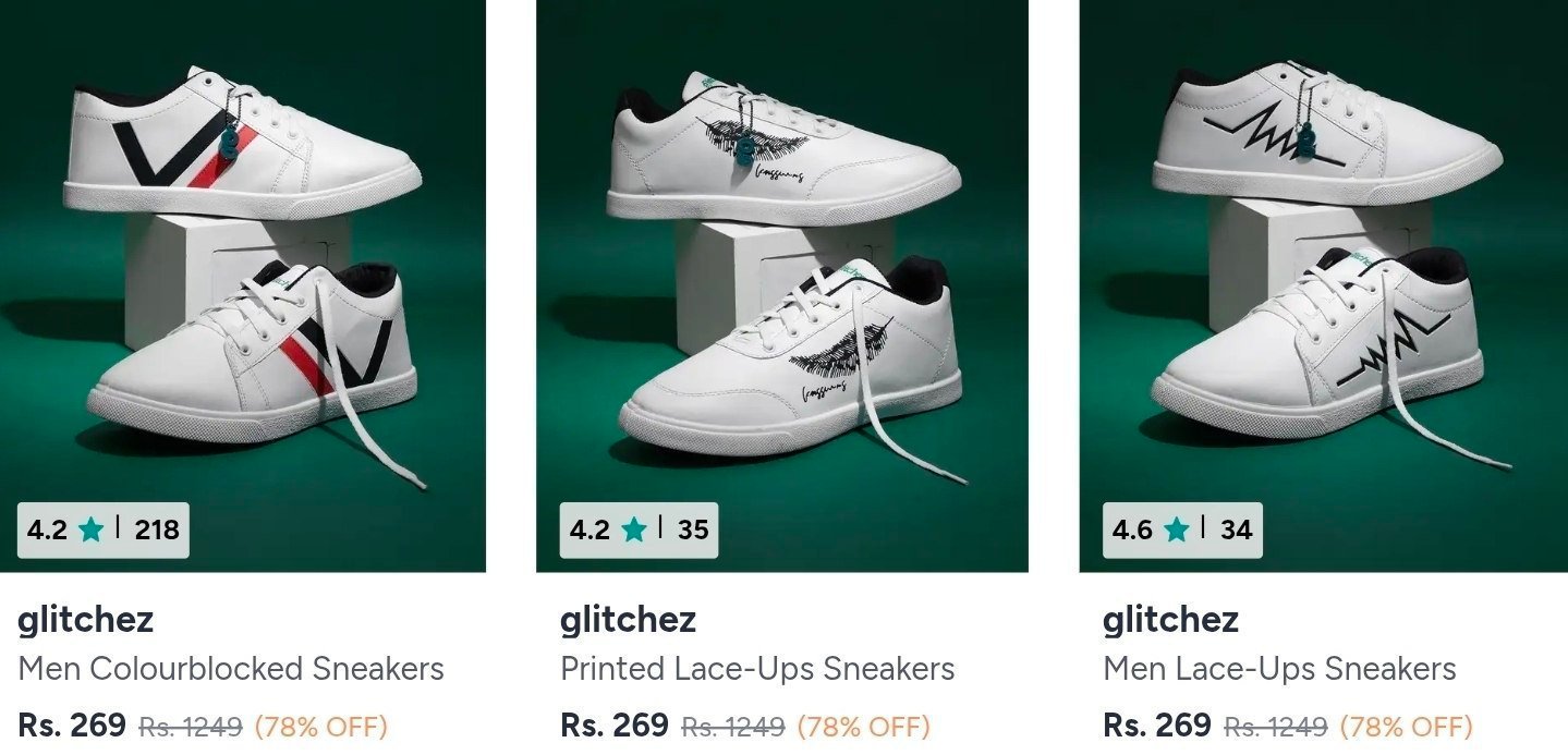 Glitchez Sneakers From 269