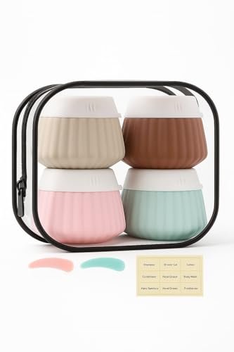 Glivary Travel Bottles Kit For Toiletries Org
