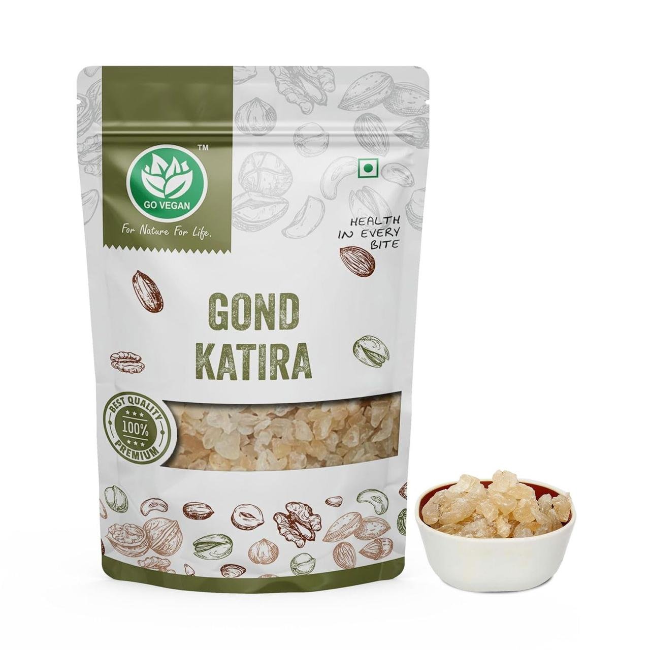 Go Vegan Pure Natural Gond Katira 100gm Traga