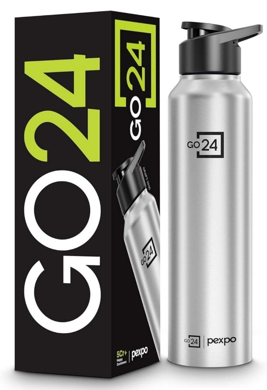 Go24 Pexpo Stainless Steel Water Bottle Craft