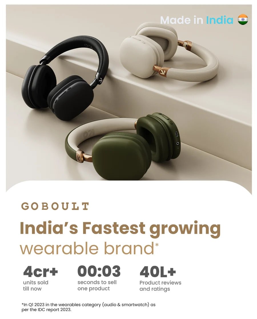 Gobolt Loot Fluid X Wireless Headphones 1 899 66 Mrp 5 999