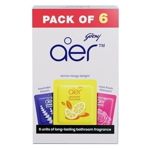 Godrej Aer Power Pocket Bathroom Freshener Assorte