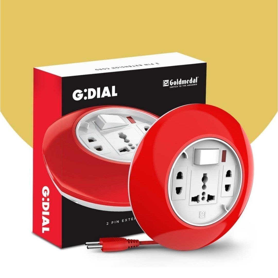 Goldmedal G-dial 2 Pin Plug 5-meter Extension
