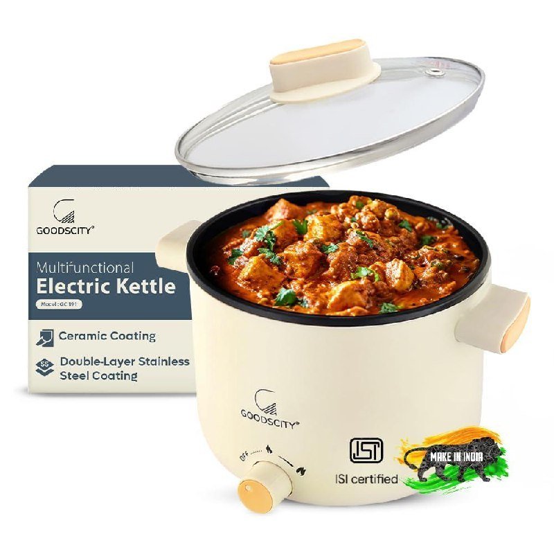Goodscity Multipurpose Electric Kettle With Cerami
