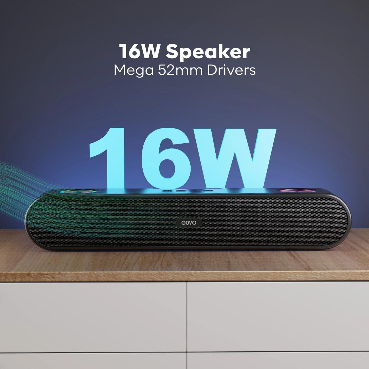 Govo Gosurround 200 2000 Mah Battery 16 W Blu