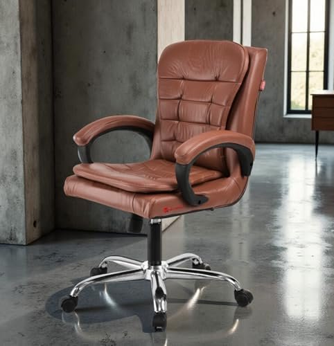 Goyalson Mesh Back Revolving Chair For Office