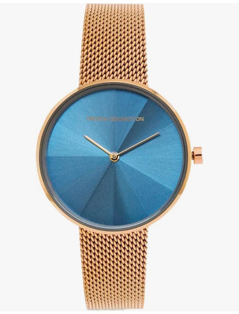 Grab 1 428french Connection Blue Dial Analog 