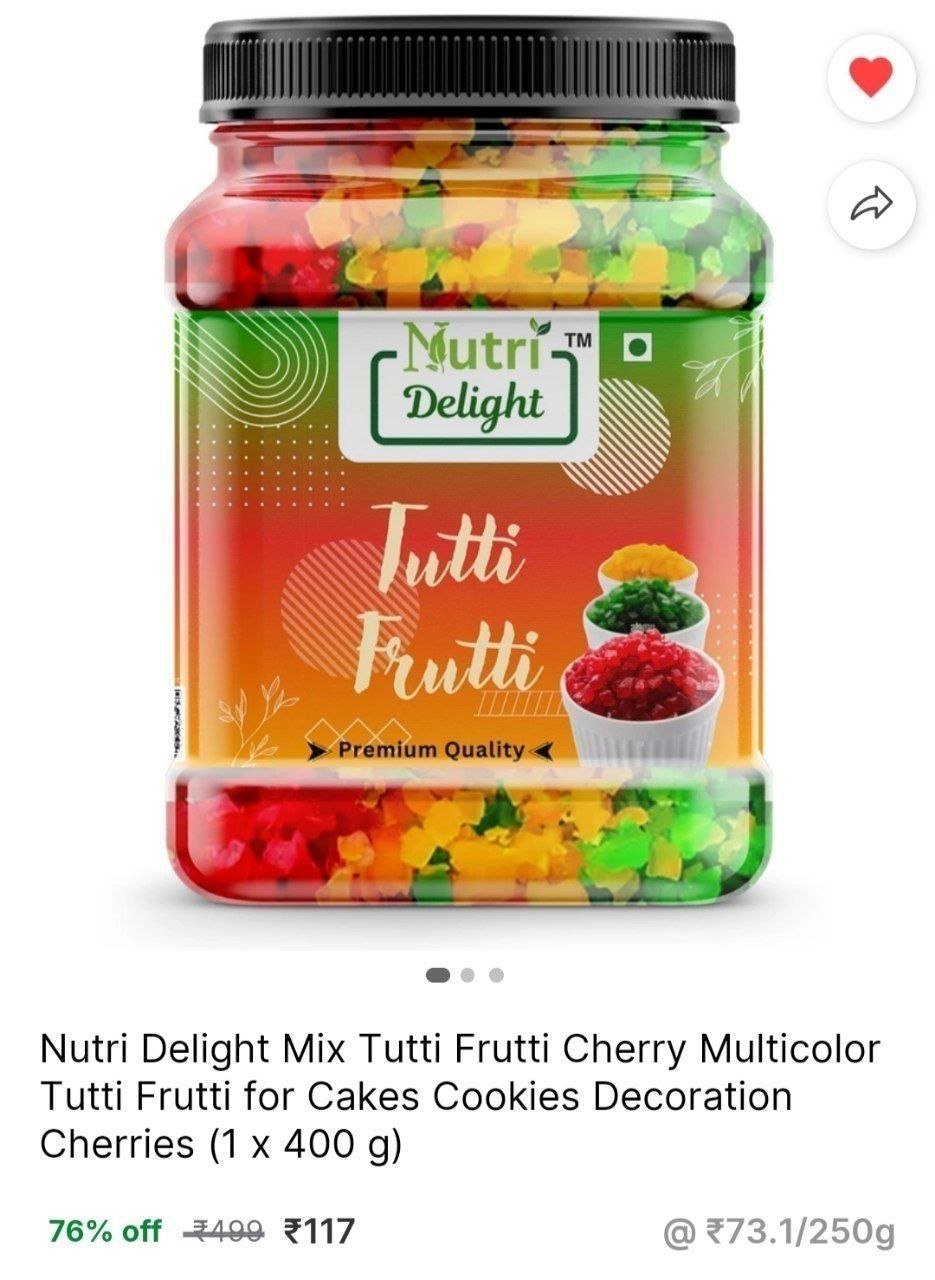Grab 117 Tutti Frutti 400gm