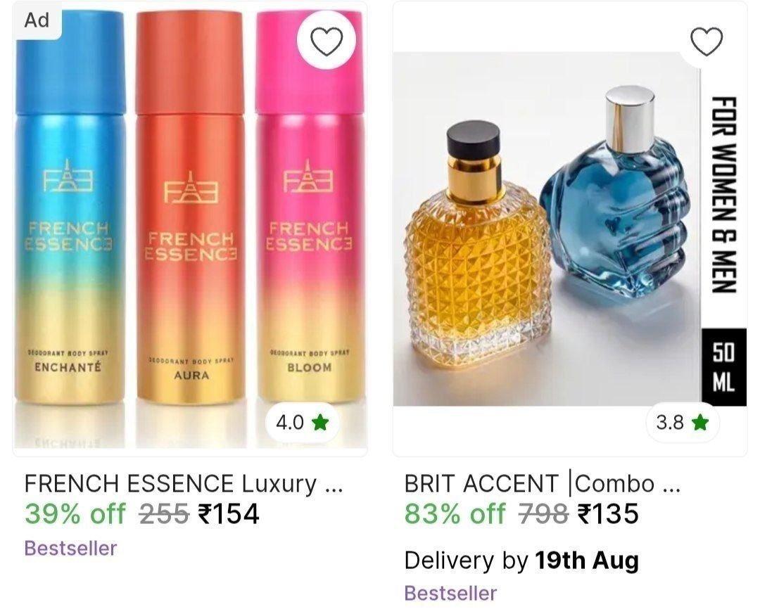 Grab 135 Combo Perfume