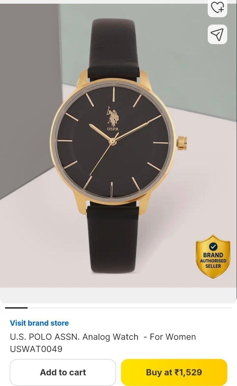 Grab 1529u S Polo Assn Analog Watch