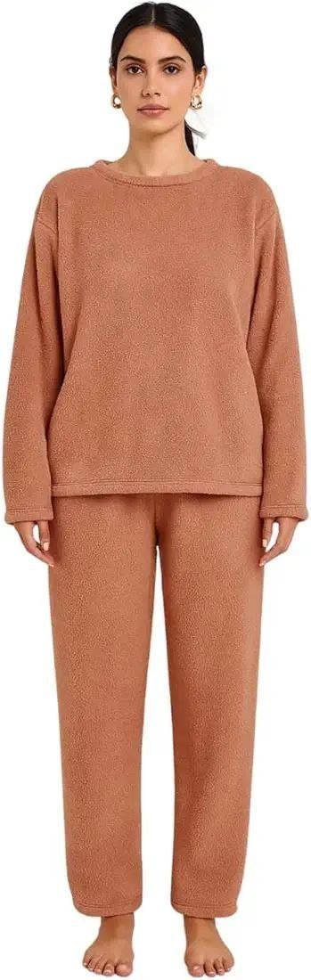 Grab 407kotty Womens Regular Fit Coral Fabric Wint
