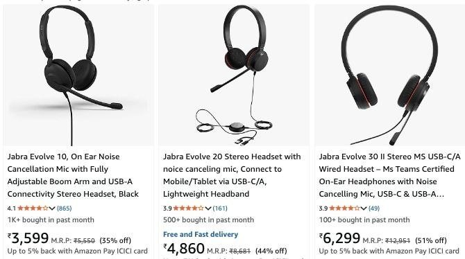 Grab 55 On Jabra Headphones Speakerphone Bank