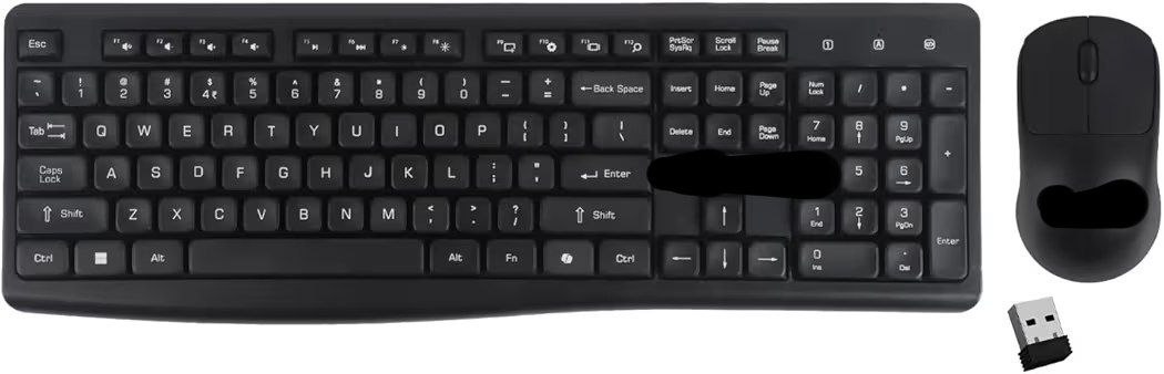 Grab 579amazon Basics Wireless Keyboard And Mouse Combo