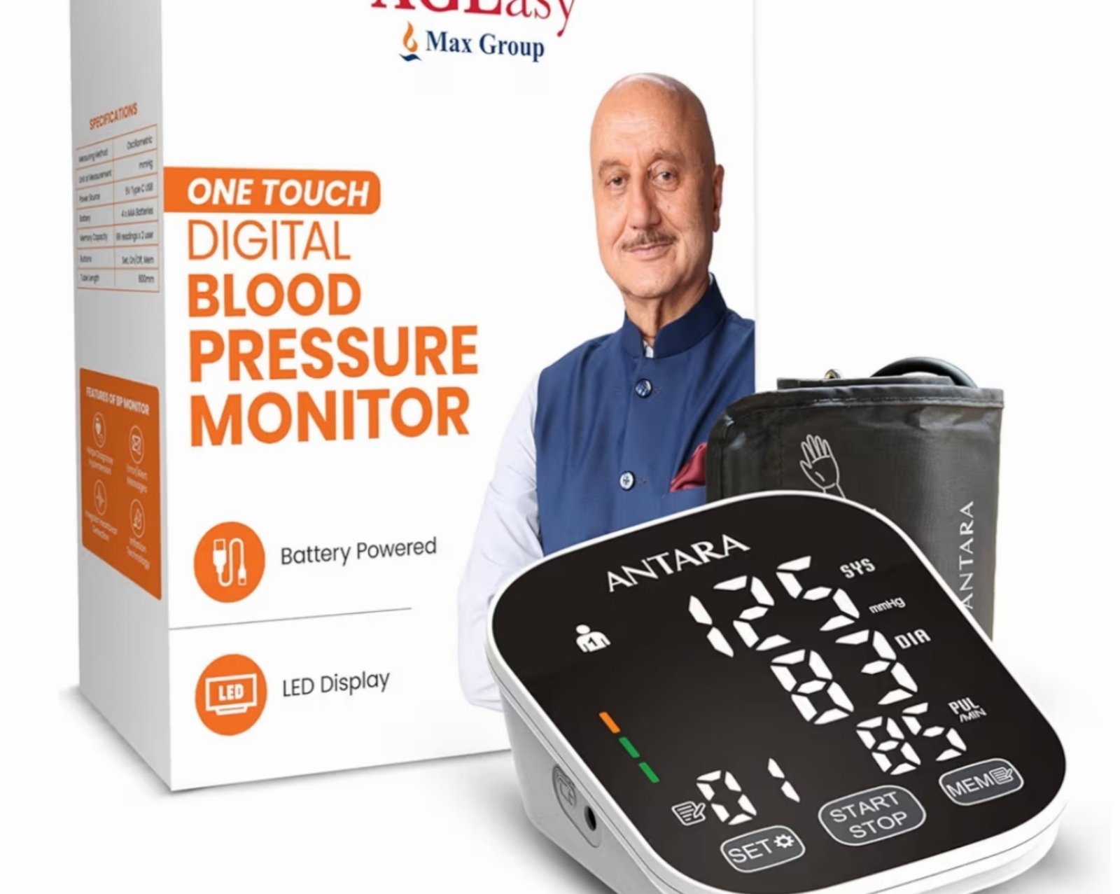 Grab Ageasy Digital Bp Monitor 899