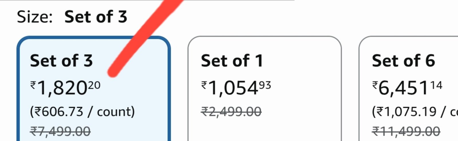 Grab Faaaast Set Of 1 Costs 1054set Of 3 1820
