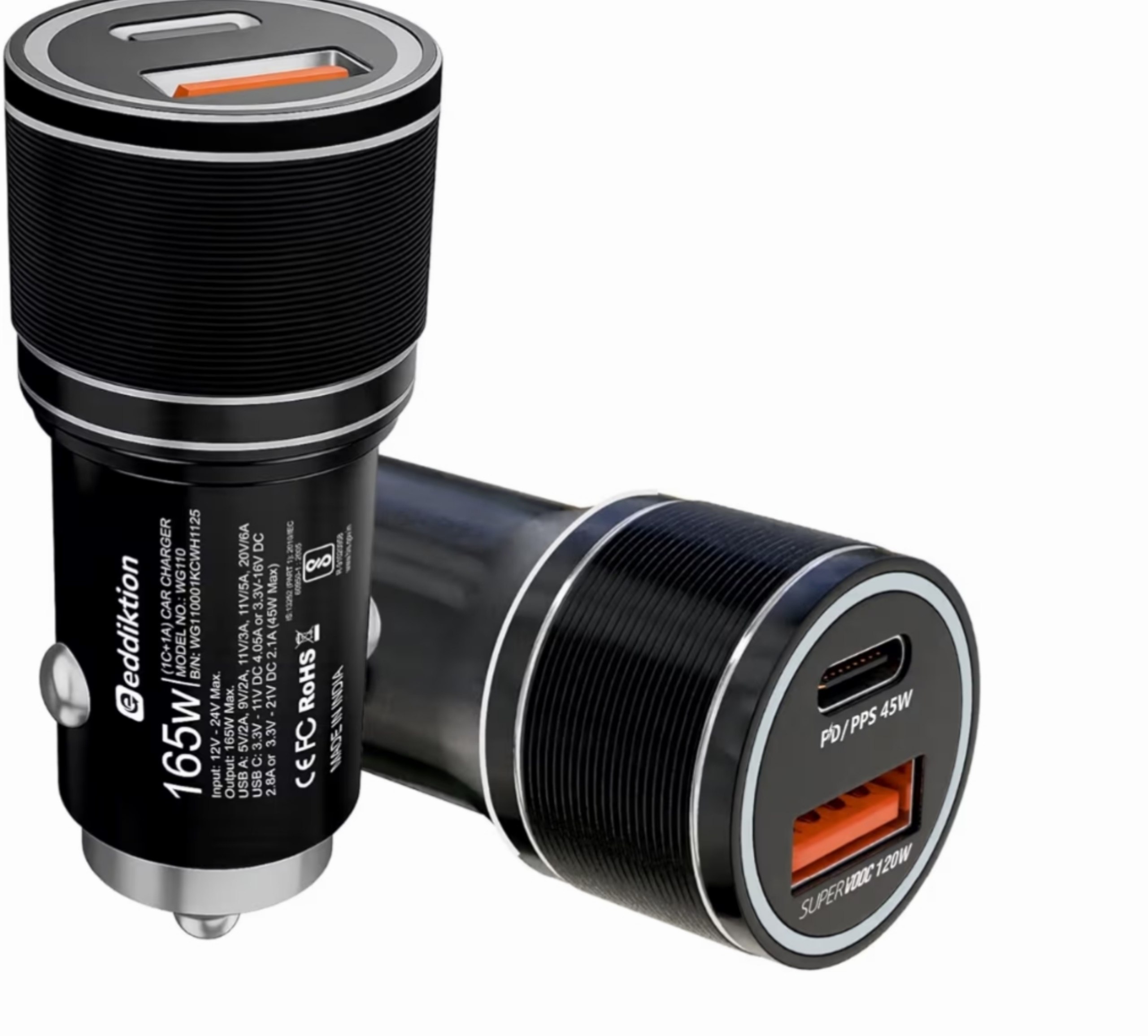 Grab Fast Eddiktion 165w Super Fast Car Charger 69