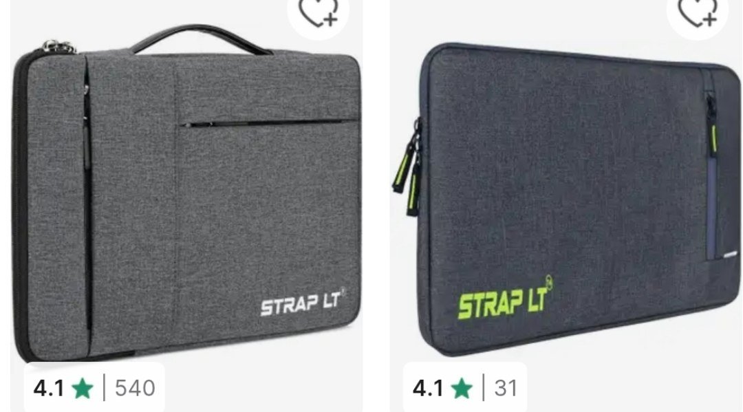 Grab Straplt Laptop Bags Starting From Rs 196