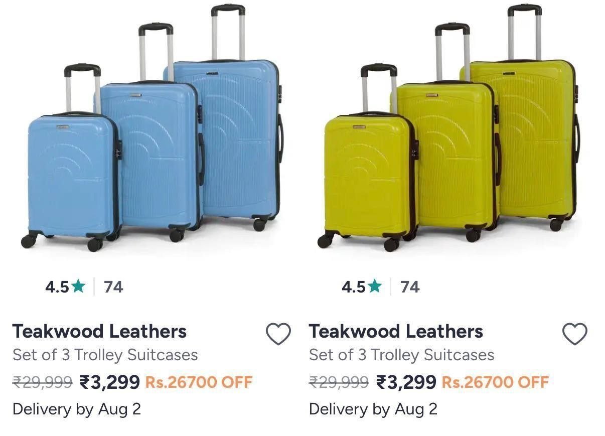 Grab Trolley Pack Of 3 3299