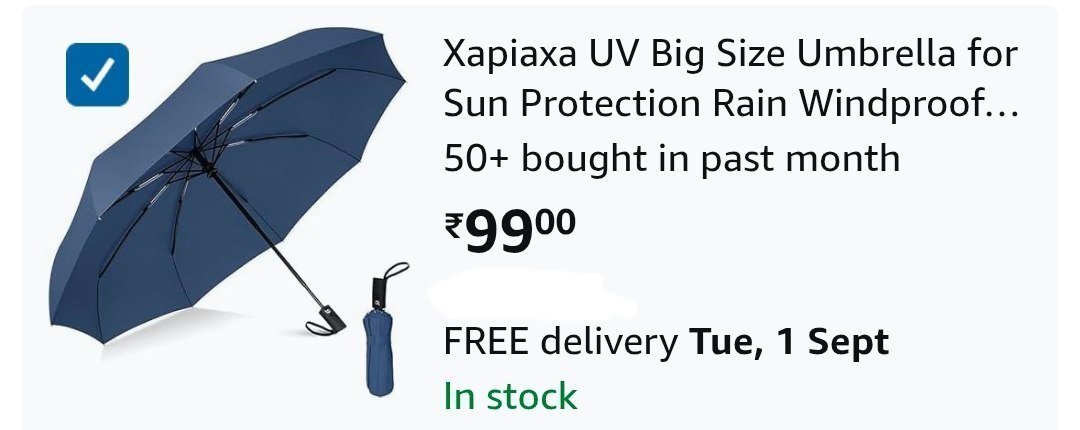 Grab Umbrella 99