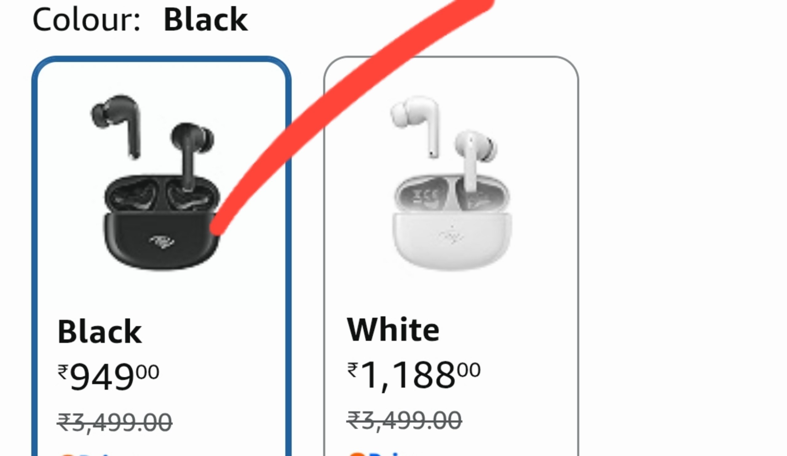 Grab White Colour Costs More