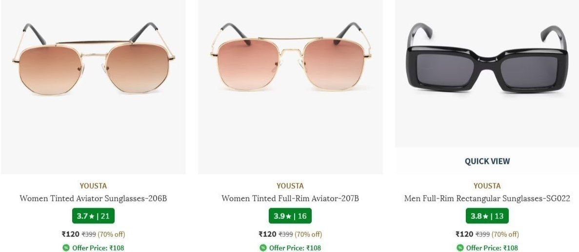 Grab Yousta Women S Sunglasses
