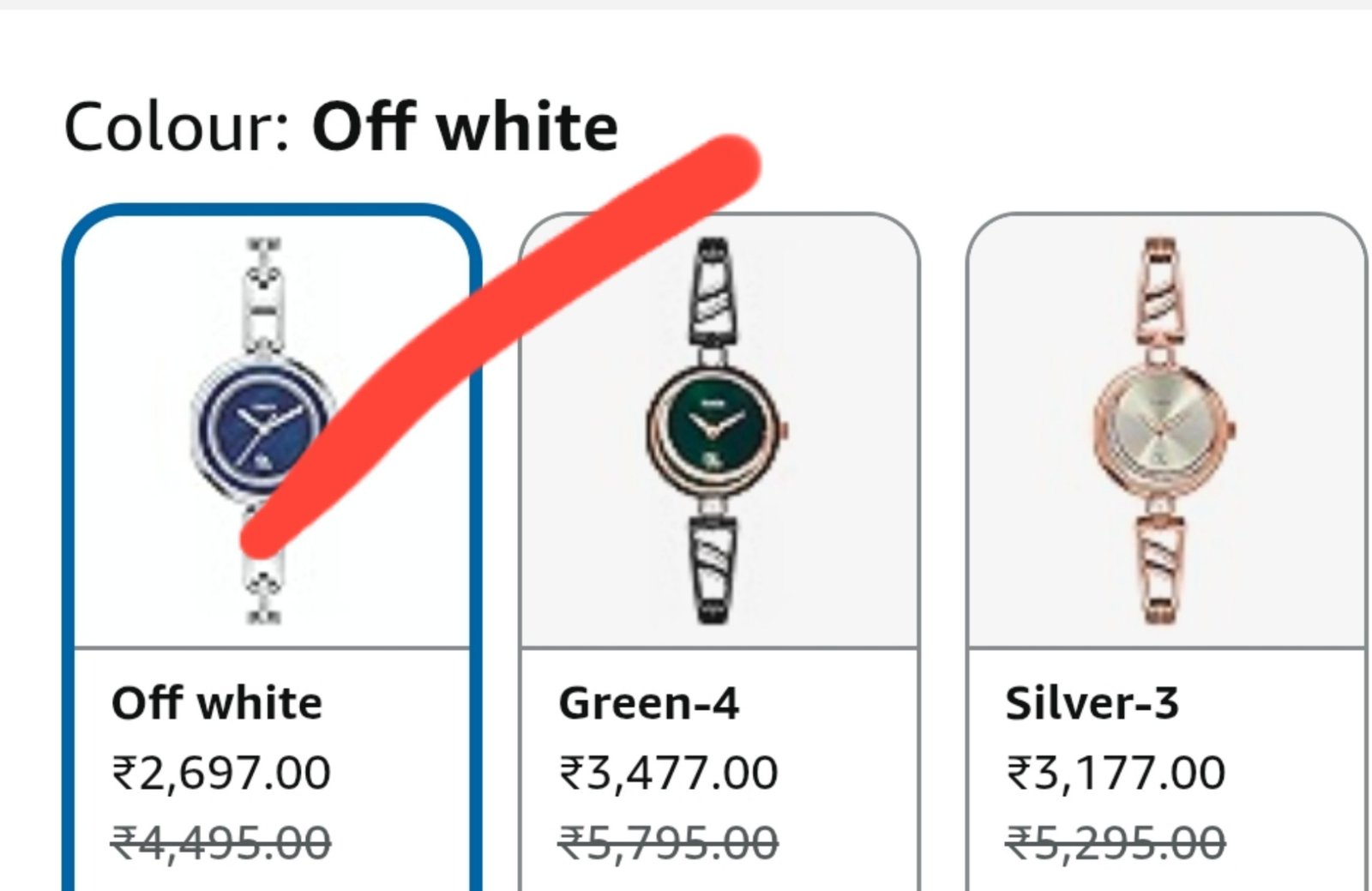 Grabtimex Fria Women S Round Watch At Rs 2 69