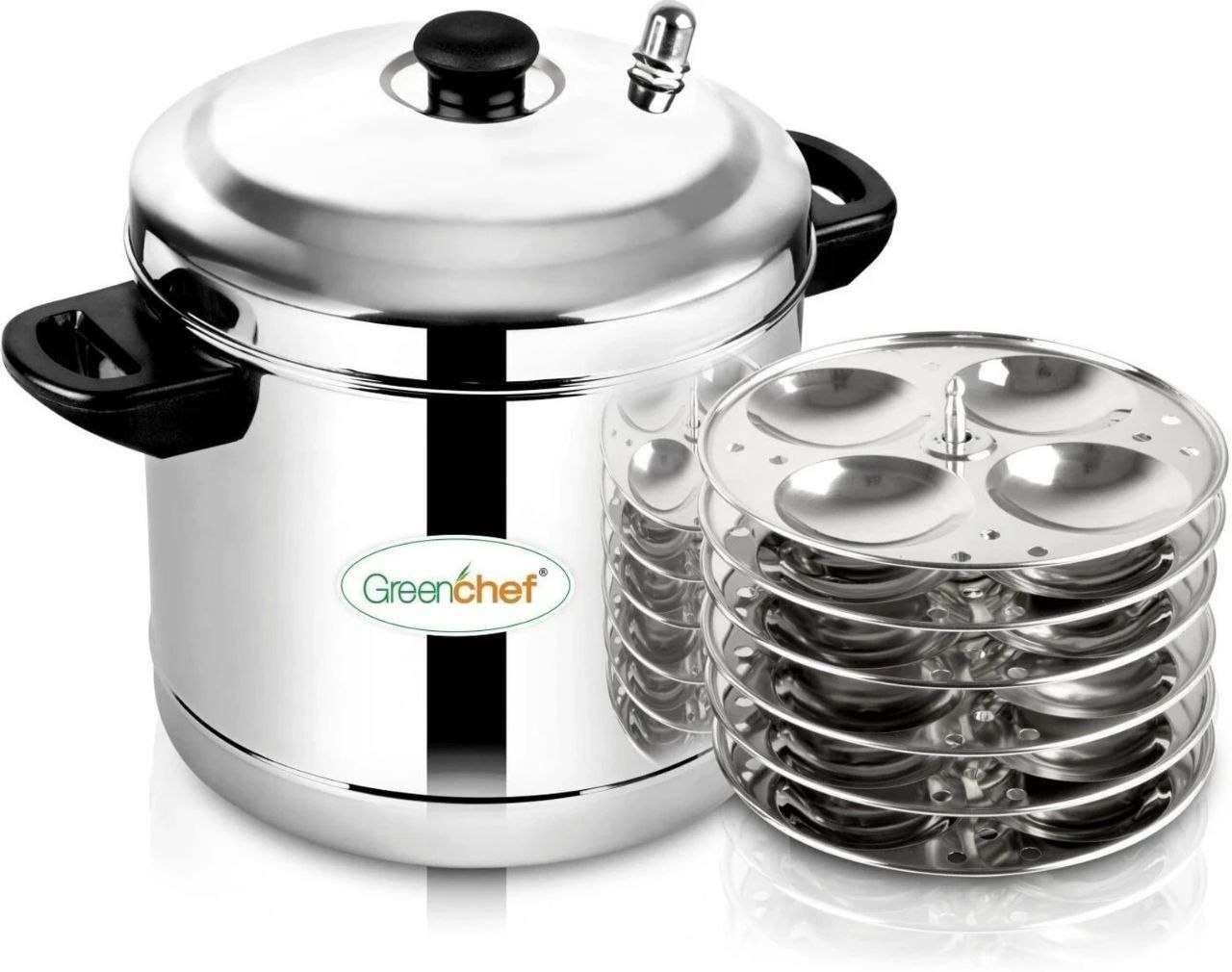 Greenchef Vesta Induction Idli Maker (6 Plate