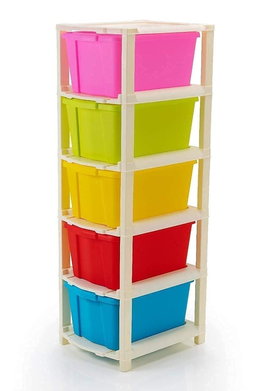 Groznol 5xl Plastic Modular Drawer System For