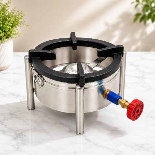 Gurubhai Equipments Round Catering Burner 10x10 In