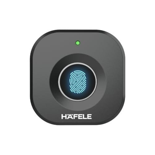 Hafele Kabi-block Cabinet Lock Matt Black Cap
