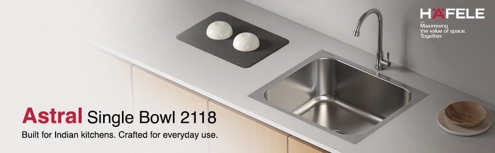 Hafele Premium German Stainless Steel Kitchen Sink