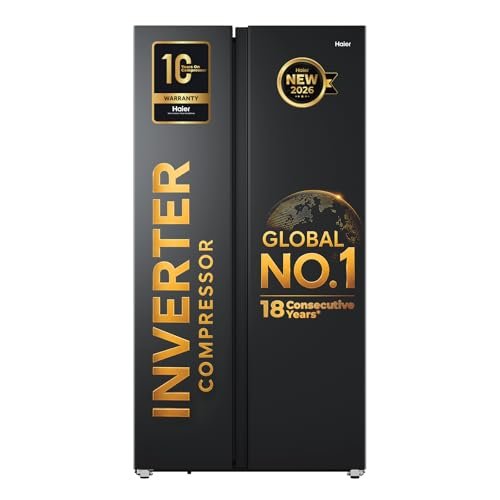 Haier 540 L 3 Star Frost Inverter Side By Side Ref