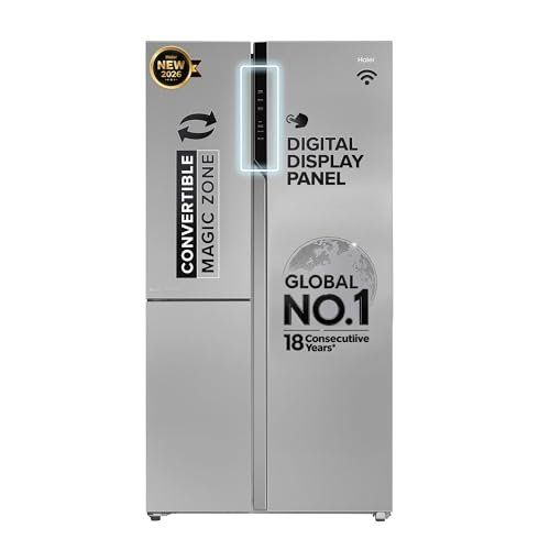 Haier 598 L 3 Star Frost Expert Inverter Smart Sen