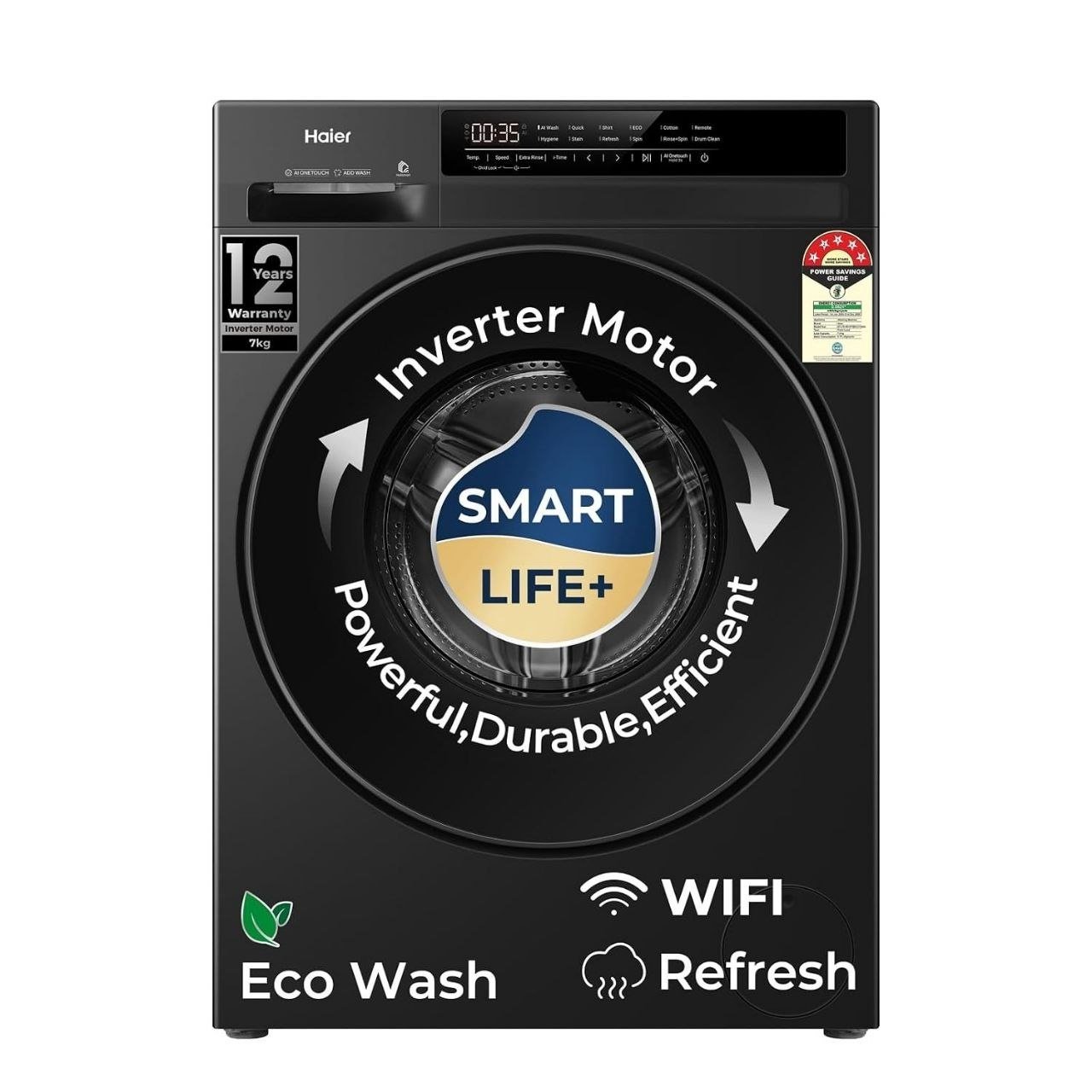 Haier 7 Kg Ai One Touch Ai Smart Wash (ai-dbt