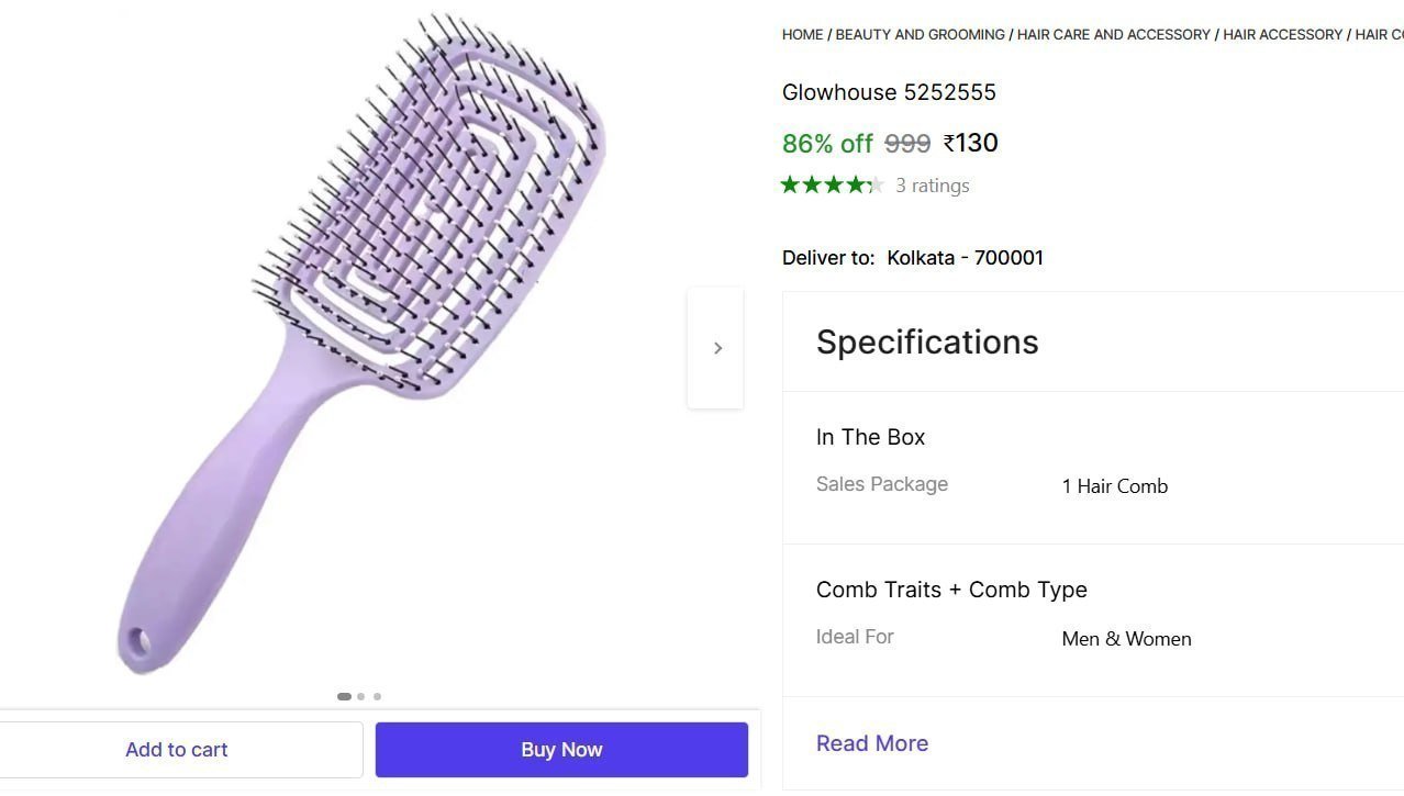 Hair Comb 130