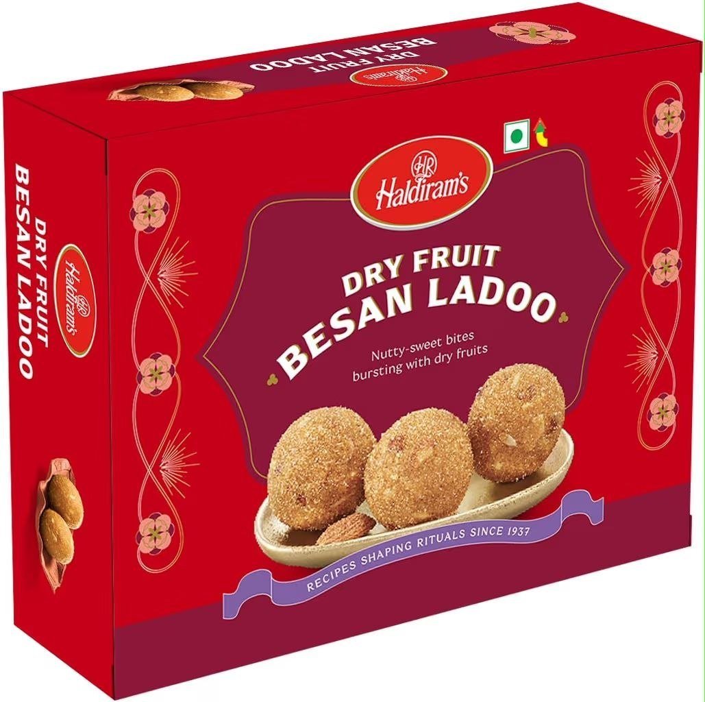 Haldiram S Haldirams Mithas Besan Ladoo - 400