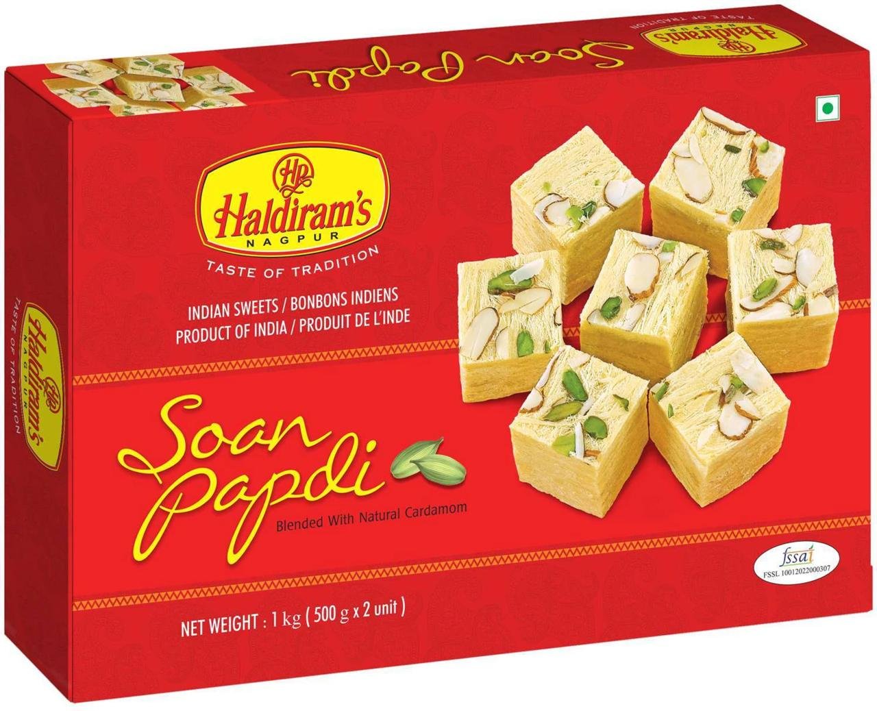 Haldiram S Soan Papdi Box (1 Kg) 104
