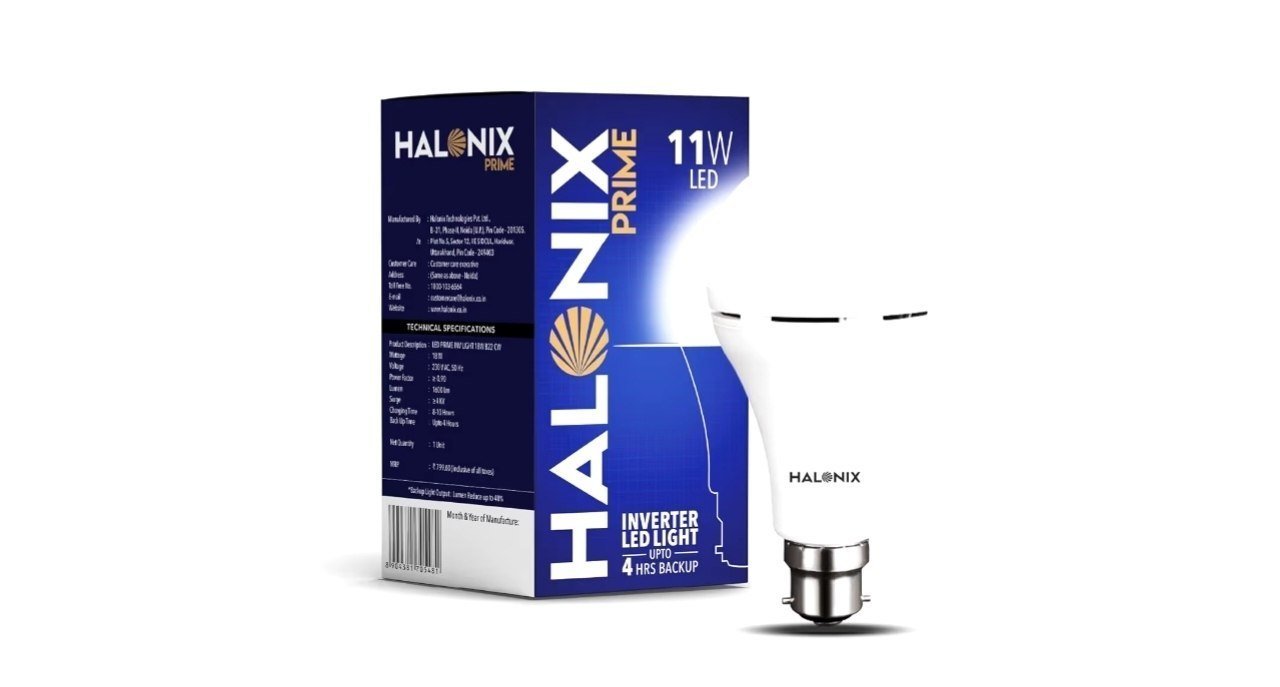 Halonix 11w Rechargeable Bulb